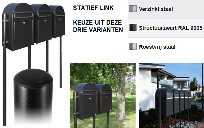 Statief link zwart